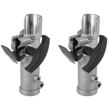 2X Shaft Connector Joining Clamp,Lawn Mower Brush Irrigation Hedge Trimmer Brush Cutter Accessories 26mm 9 Spline