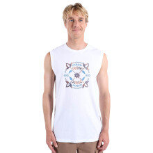 (3XL, White) Oxbow Mens Sunfaded Vest