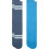 (L, Sea Blue) Stance Unisex Kaden Mid Poly 2 Pack Ski Socks 1