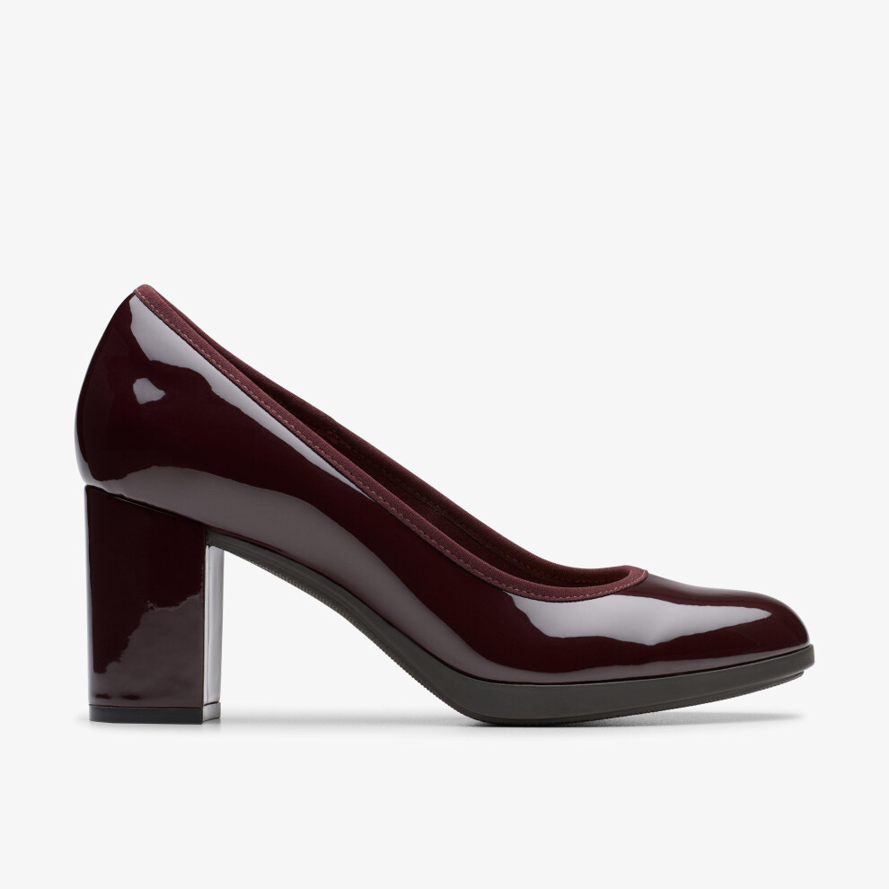 Clarks (Standard, 5 (Adults')) Bayla Carly Merlot