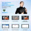 Android 15 10.1" Tablet 20GB RAM + 64GB ROM WiFi 6 BT5.4 Dual Camera Black 3