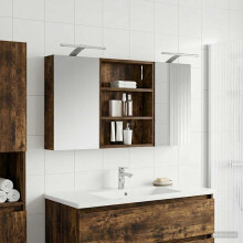 vidaXL Badezimmerschrank-Set 3 stk. 100 x 10,5 x 50 cm Holzwerkstoff