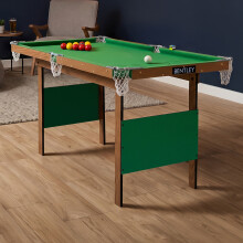 Charles Bentley Junior 4ft American Pool Table With Pool Balls And 2 Cues