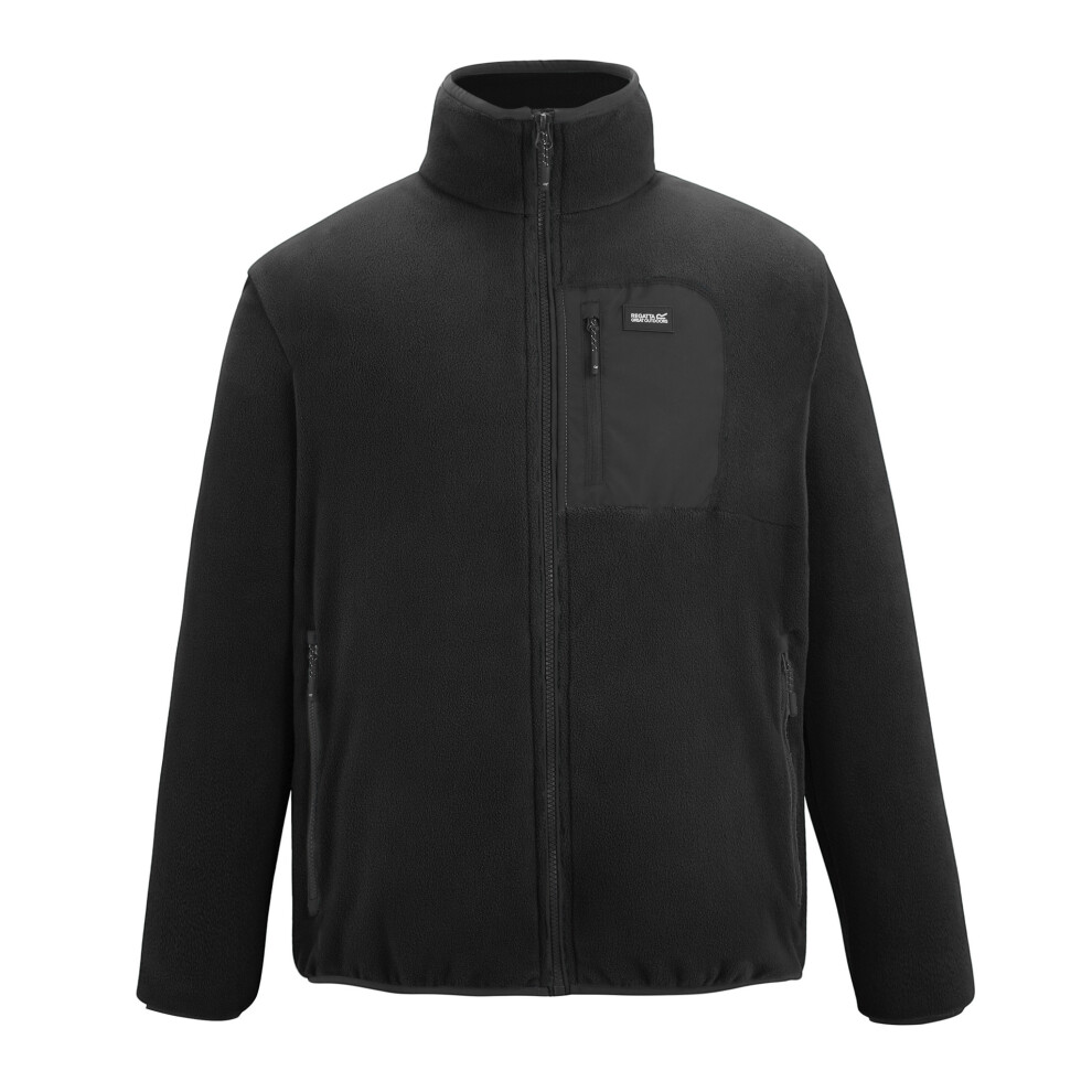 Regatta (Black) Adults Fleece Frankie Zip Fastening Black Uk Size