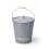 15l Grey Kindling Bucket with Lid 30cm diameter 6