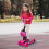 3-in-1 Kids Scooter with LED Light-Up Wheels – Adjustable Handlebar 3