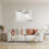 Large 90 x 60 cm Rectangular Frameless Mirror Bevelled Triple Edge Glass 2