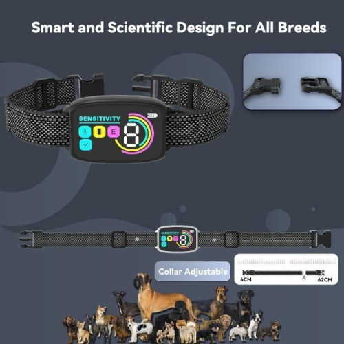 Anti-Bark Collar - AUDBURN - IP67 Water Resistance - Smart Detection - Vibration 2
