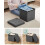 Storage Ottoman - Fabric - Dark Grey - Versatile Footrest and Storage Solution 7