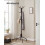 Coat Stand - Metal - Black - 12 Hooks, 4 Legs 2