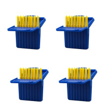 Kit de Ferramentas de Limpeza de Filtros de Cera para Aparelhos Auditivos - 4 Peças