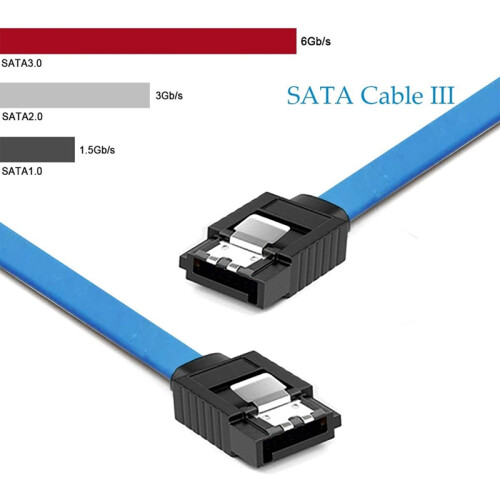 40cm  Data Cable 6.0Gbps  Both Ends Plug in  Serial Hard Disk Cable  3.0 SSD Data Cable 1