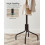 Coat Stand - Metal - Black - 12 Hooks, 4 Legs 5