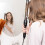 Lizze Professional Ionic Ceramic Curling Wand - 1 Inch Cell Clamp for Thick, Curling Ondular El Cabello 4