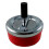 Rotating Metal Ashtray with Ash Tray and Cigarette Rest – 3 Colors 2
