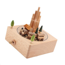 YP1520 Musikbox Buchenholz Geschenk Wohnkultur