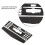 4X Car Center Console Navigation Air Conditioning Panel Cover CD Control Panel Cover for - W204 2007-2010 4