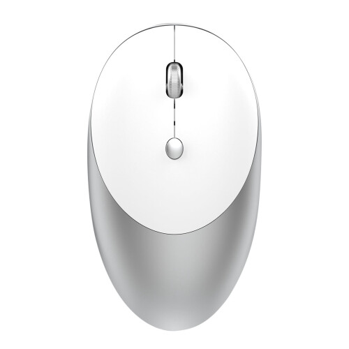 Mouse wireless Bluetooth 5.0/3.0 a tre modalità, mouse wireless 2.4G, design silenzioso, mouse da ufficio, mouse