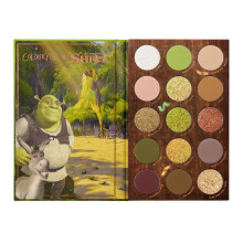 ColourPop x Shrek Eyeshadow Palette - Eye Makeup Palette with Matte, Metallic, Super Shock & Pearlescent Glitter Finishes - High-Pigment Eye Makeup wi
