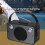 Outdoor Portable  Speaker Multi-Functional Solar-Powered Emergency Charging Light and Speaker 2