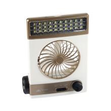 Malý solární ventilátor Fnyoxu, ventilátor pro studentské koleje, LED stolní lampa, multifunkční malý ventilátor