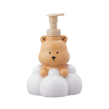 WINDLAND 250/500ml Distributeur de savon moussant à pompe, motif ours de dessin animé, collection salle de bain