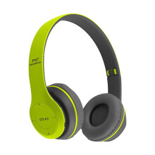 Auriculares Bluetooth, de diadema con cancelación de ruido, plegables, con inserción de tarjeta, ideales para juegos de regalo, auriculares