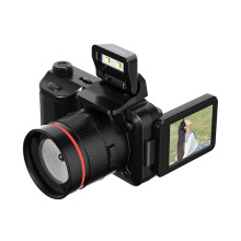 Blasgw4K digitalkamera med 2,2" vippeskjerm, 16x zoom, antiristing, ansiktsgjenkjenning, smileopptak - Kompakt vloggkamera for videoopptak -