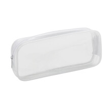 Leuk etui, stijlvol transparant etui met ritssluiting voor school, draagbaar opbergtasje voor schrijfwaren en make-up – compatibel met Btomtd Back
