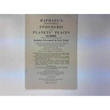 Raphaels Astronomical Ephemeris by Edwin Raphael Paperback Book
