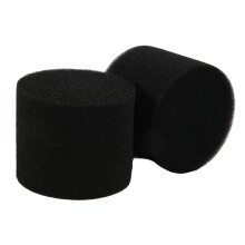 2st Svampplugg för Högtalarport Rör Basreflex Tube Högtalare Woofer Vent Bas Fas 58x50mm