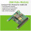 Compact 20W PoE+ HAT Module - Power over Ethernet Expansion Board for CUBIE A5E Single-Board Computer 3