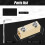 10Pcs Wire Connector Nut Kit 60A Copper Splicing Wiring Connector Waterproof Circuit Wire Connecting Terminal 6