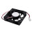 6X Computerbehuizing Koeler Ventilator 3PIN 12V 7CM 70MM PC CPU Koelkoeler Ventilator 3