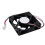 6X Computerbehuizing Koeler Ventilator 3PIN 12V 7CM 70MM PC CPU Koelkoeler Ventilator 5