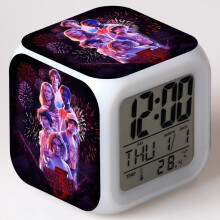 Stranger Things Square Alarm Clock 7-Color LED (S)