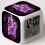 Stranger Things Square Alarm Clock 7-Color LED (S) 1