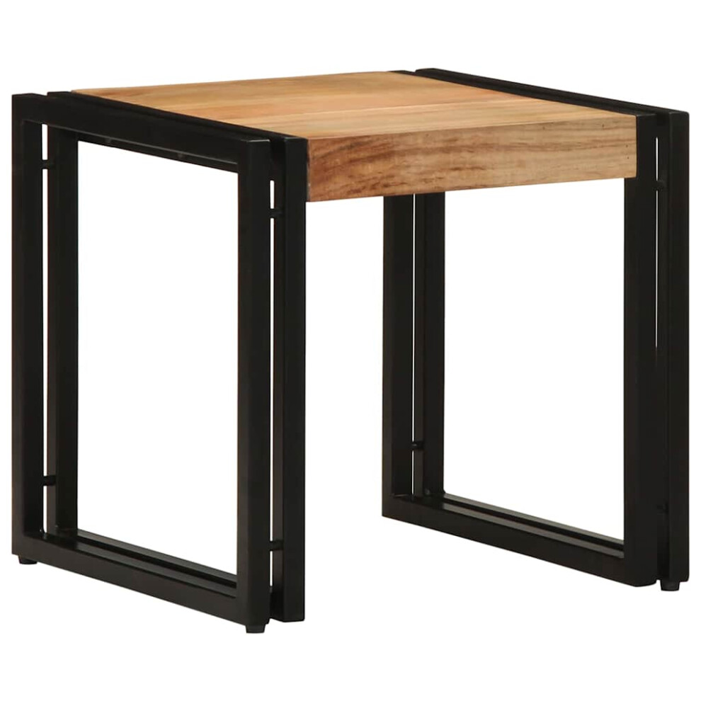 Vidaxl Coffee Table Brown 40 X 40 X 38 Cm Solid Acacia Wood