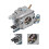 HUS137 化油器 兼容Husqvarna Kettensäge 36-142E 19