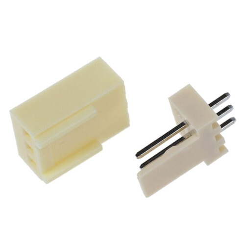 500 Stuks KF2510-3P 2,54 mm PCB-Header 3-Pins Connector Krimpterminalbehuizing 2
