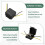 2Pcs Car Power Filter 12V Interference Proof Noises Reduction Reliable Stereo Power Supply Filter 4