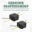 2Pcs Car Power Filter 12V Interference Proof Noises Reduction Reliable Stereo Power Supply Filter 1