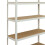 Stevig stalen stellingkast met 5 verstelbare planken. 6