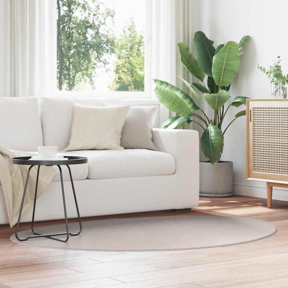 Vidaxl Area Rugs Huarte Sand 120 X 170 Cm Polyester
