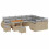VidaXL vidaXL Gartensofa-set 12 stk. 12-Sitzanzahl Beige und Hellgrau 2