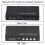 4-Port VGA Umschalter Switchbox 4 zu 1 12