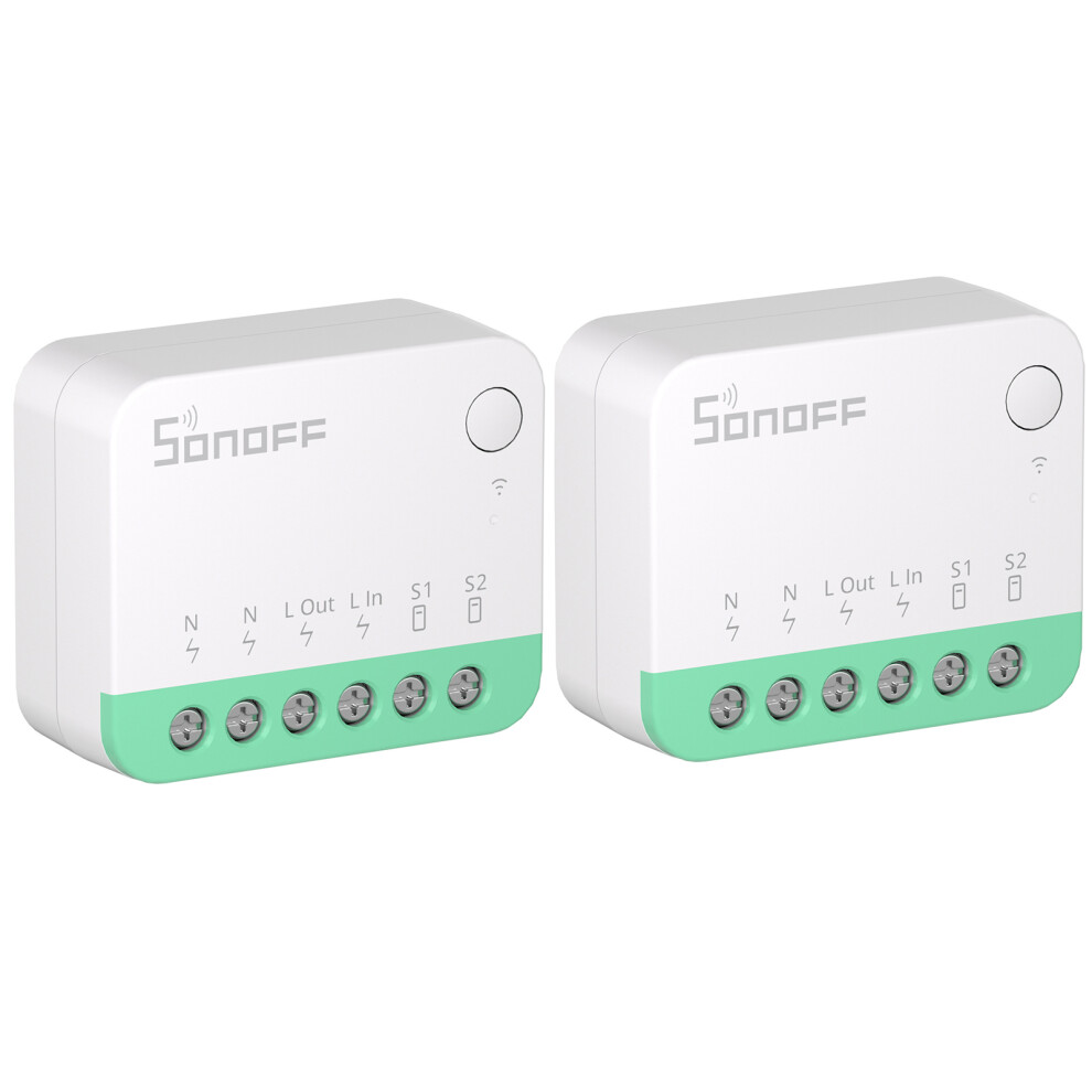 2Pack SONOFF Matter Mini Wi-Fi Smart Switch Compact Relay Apple Alexa Google - Image 3