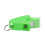 Grüne Sport Pfeife mit Lanyard und Fingerclip 16