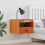 VidaXL vidaXL Bedside Table 2 pcs Wax Brown 38 x 36 x 29.5 cm Solid pine wood 1