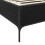 VidaXL vidaXL Bed Frame Black Oak 80 x 200 cm Engineered Wood 2